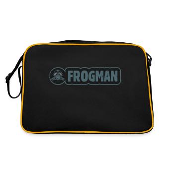 FROGMAN BLUE plongée sous marine - Sac Retro - noir/or - Dos