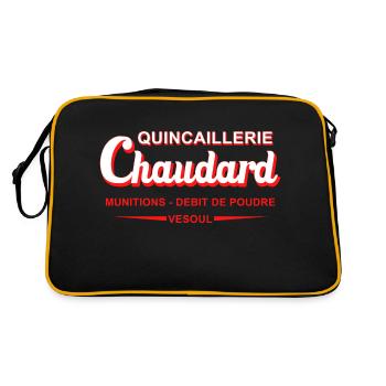 quincaillerie chaudar vesoul la 7e compagnie - Sac Retro - noir/or - Dos