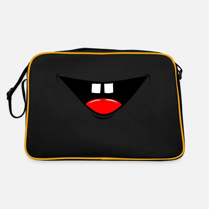 Mask Comic Laughter Retro Bag