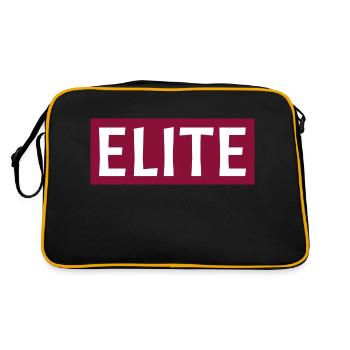 elite - Sac Retro - noir/or - Dos