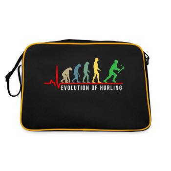 The Evolution of Hurling - Retro Bag - black/gold - Back