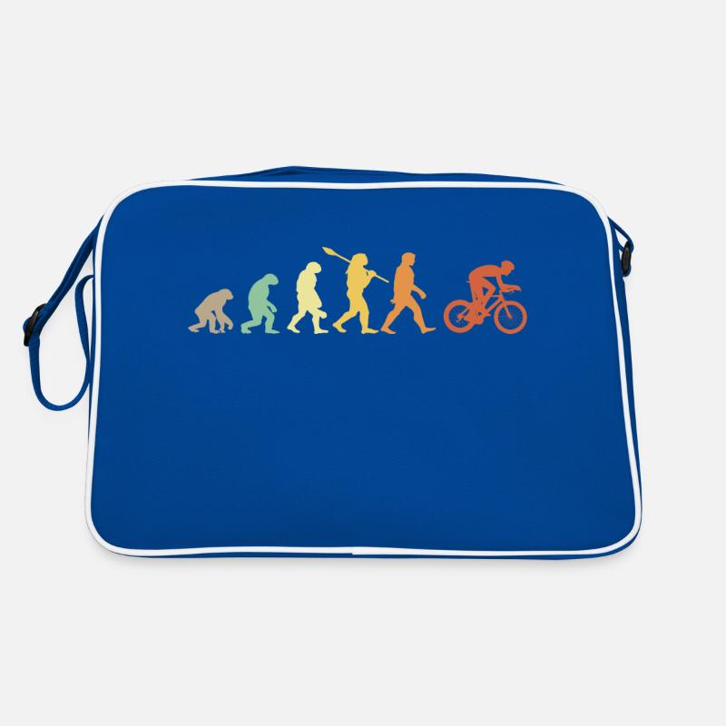 Evolution Cycliste Geschenkidee Retro Tasche