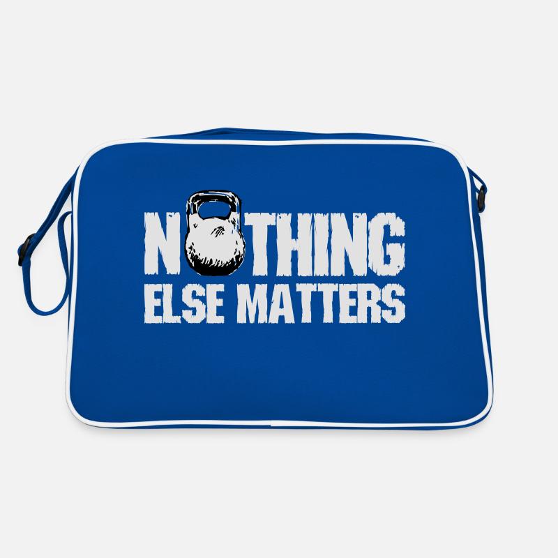 Nothing Else Matters Retro Tasche