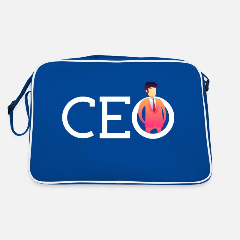 Pdg chef de la conception pour un chef de la direction Sac Retro