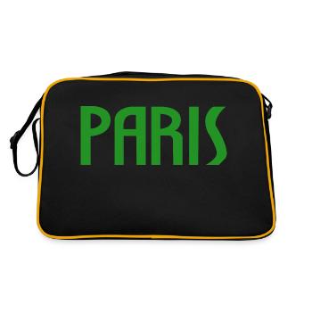 Paris - Sac Retro - noir/or - Dos
