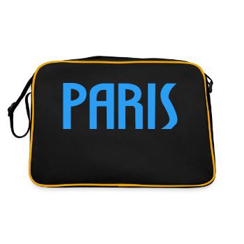 Paris - Sac Retro - noir/or - Dos