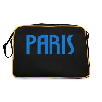 Paris - Sac Retro - noir/or - Dos