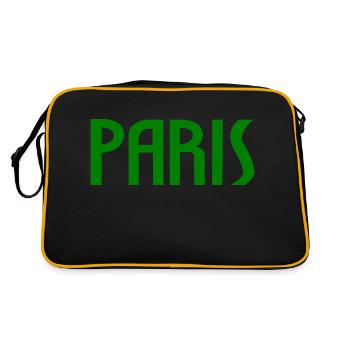 Paris - Sac Retro - noir/or - Dos