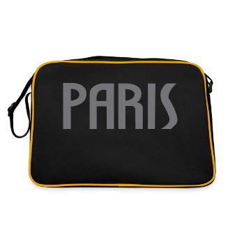 Paris - Sac Retro - noir/or - Dos