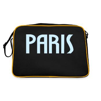 Paris - Sac Retro - noir/or - Dos