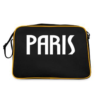 Paris - Sac Retro - noir/or - Dos
