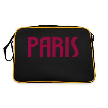 Paris - Sac Retro - noir/or - Dos