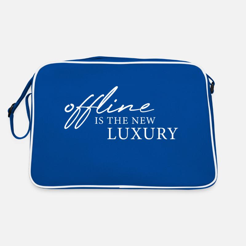 offline is the new luxury Retro Bag