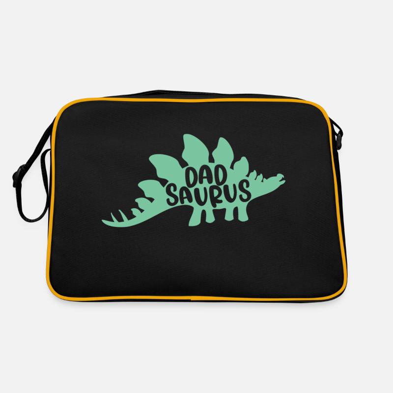 Dadsaurus - Der legendäre Vater Retro Tasche