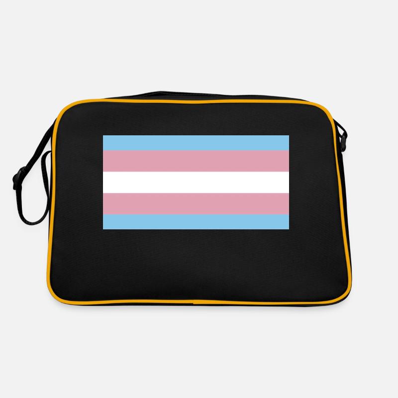 trans pride Retro Tasche