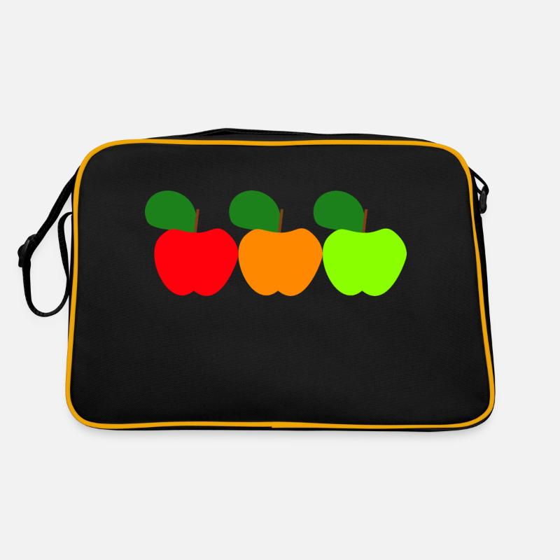 Three apples Retro Bag