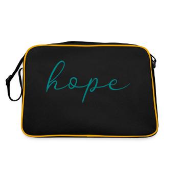 hope - Retro Bag - black/gold - Back