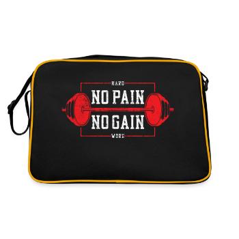 On n’a rien sans rien - Sac Retro - noir/or - Dos