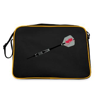 the Arrow - Sac Retro - noir/or - Dos
