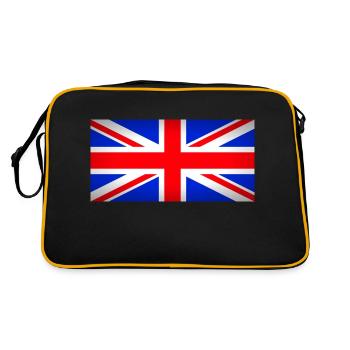 uk - Retro Bag - black/gold - Back