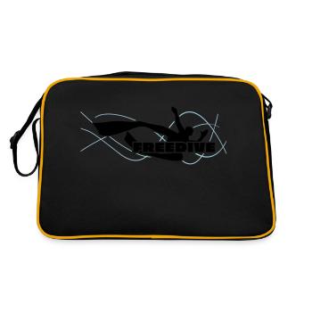 Bi-Fin Freedive Apnea - Retro Bag - black/gold - Back