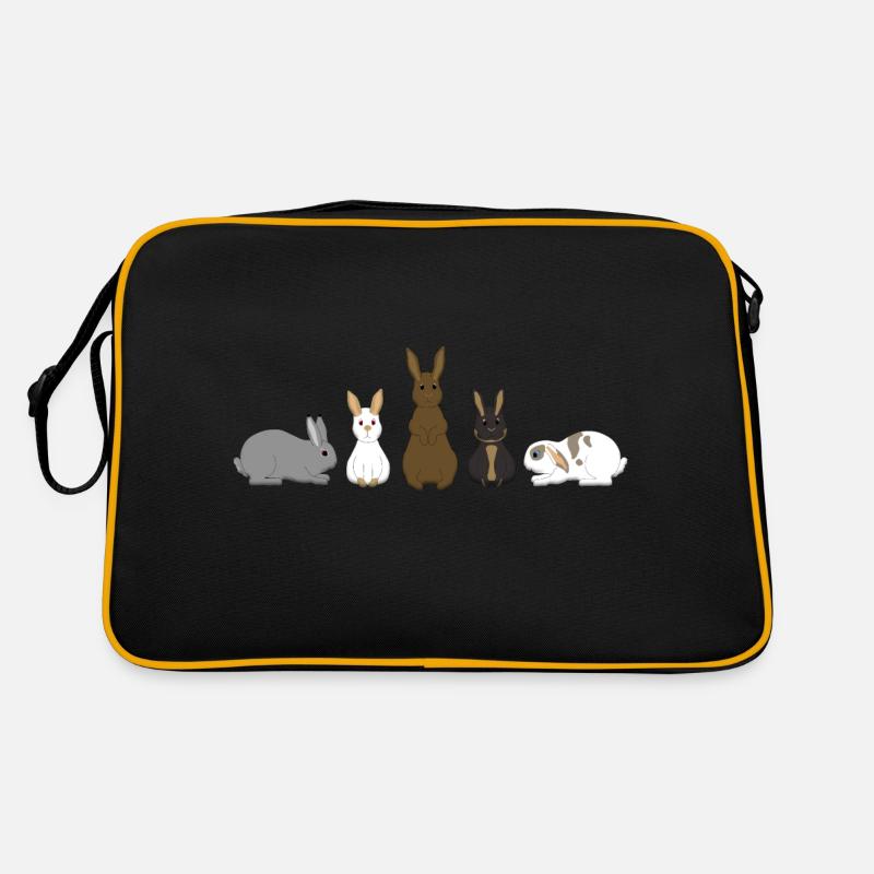 5 Rabbits Retro Bag