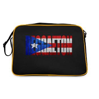 REGGAETON PUERTO RICO - Sac Retro - noir/or - Dos