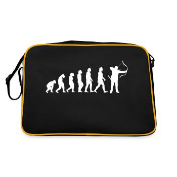 Archer archer archer flèche et arc - Sac Retro - noir/or - Dos