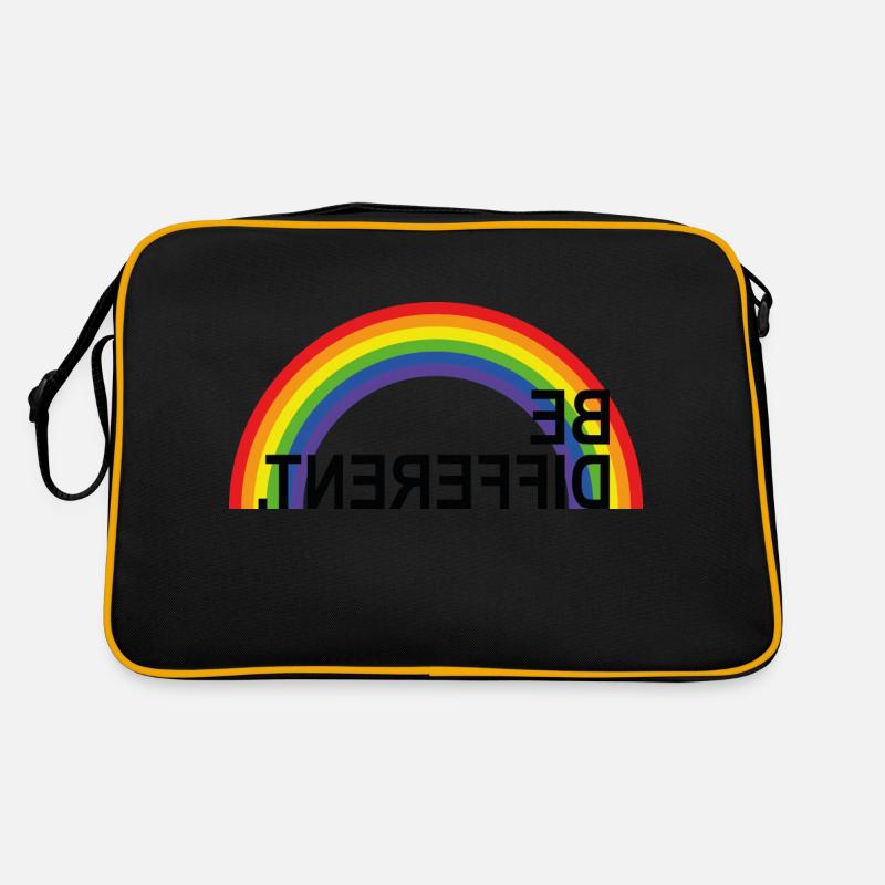 be different rainbow conception arc-en-ciel avec sort Sac Retro