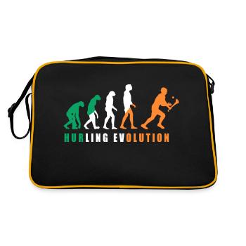 The Evolution of Hurling - Retro Bag - black/gold - Back