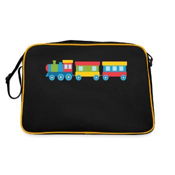 Jouets de chemin de fer - Sac Retro - noir/or - Dos
