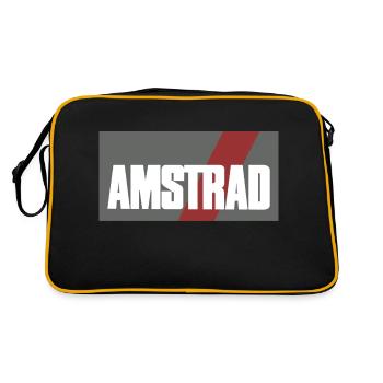 Logo Amstrad Classique – Style Vintage 01 - Sac Retro - noir/or - Dos