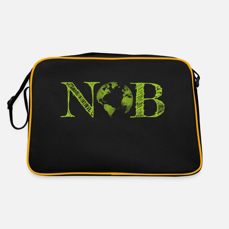 no planet B Retro Tasche