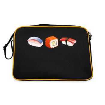 Sushi - Sac Retro - noir/or - Dos