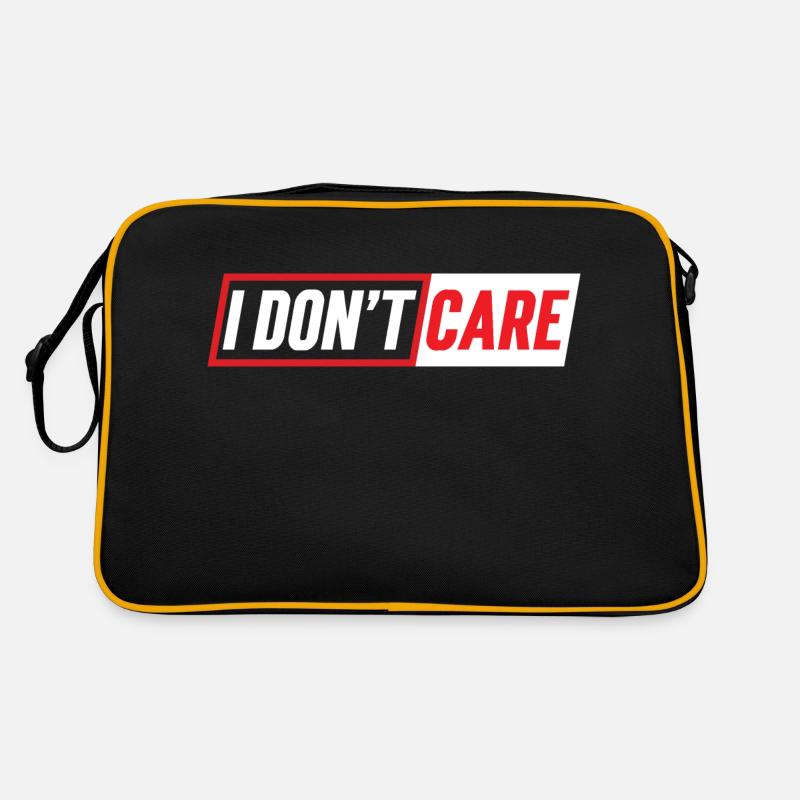 Ist mir egal Retro Tasche