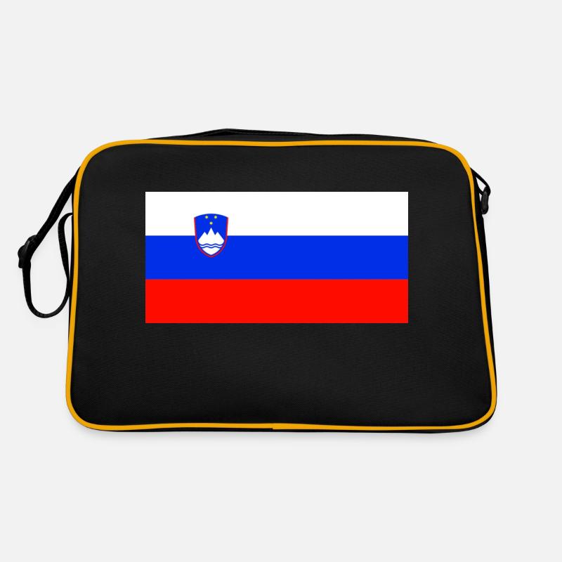 Slovenian flag Retro Bag