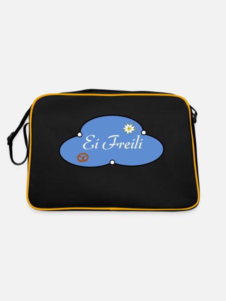 Freili - Sac Retro - noir/or - Dos