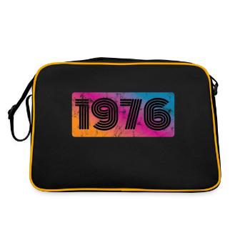 1976 - Sac Retro - noir/or - Dos