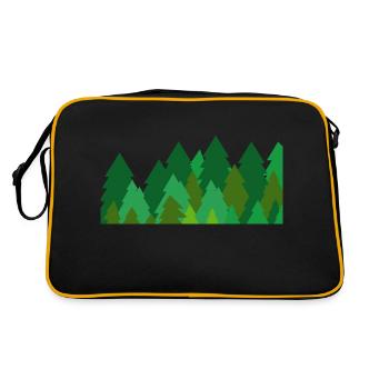 The Bold Forest - Retro Bag - black/gold - Back