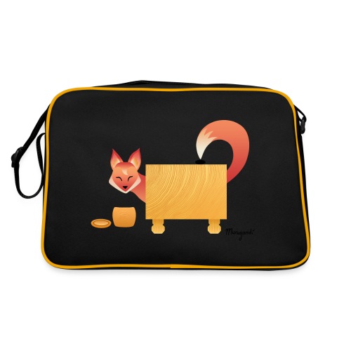 Cheeky Little Fox - Retro Bag