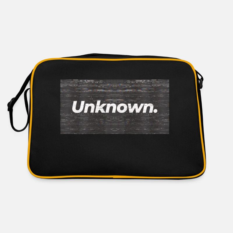 Unknown Typography Retro Bag