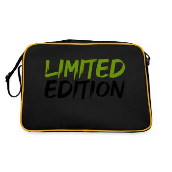 limited edition - Retro Bag - black/gold - Back