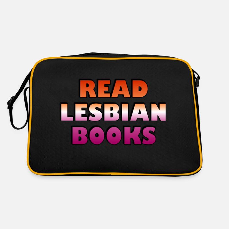 Read Lesbian Books Retro Bag