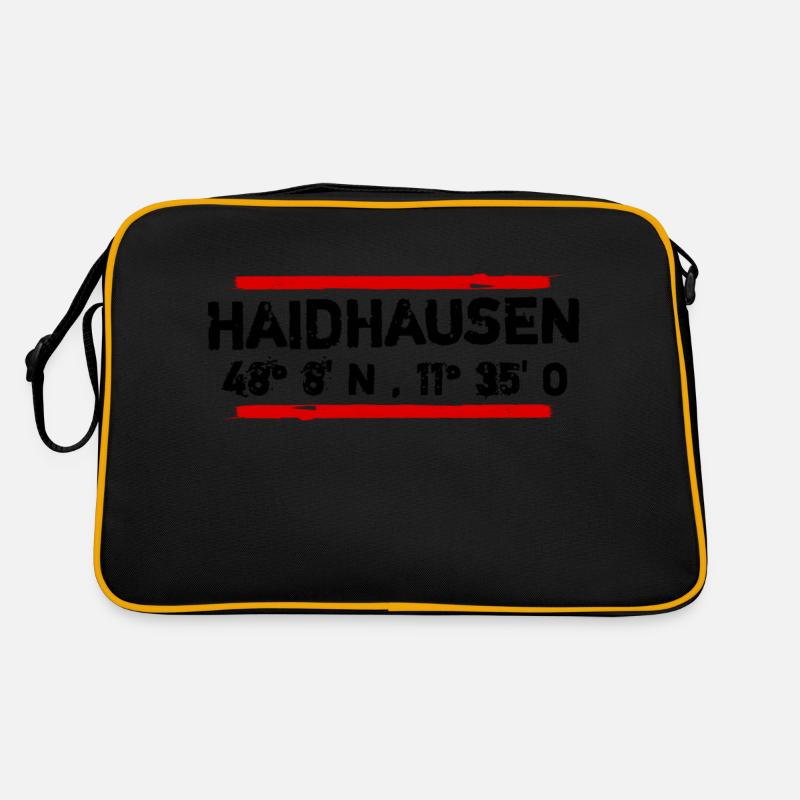 Coordinates Haidhausen in Munich in vintage style Retro Bag