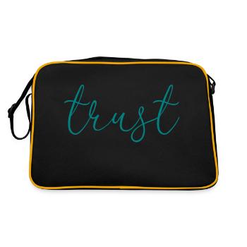 trust - Retro Bag - black/gold - Back
