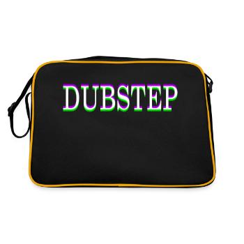 Dubstep - Retro Bag - black/gold - Back