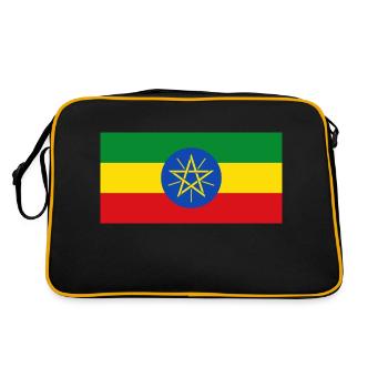Ethiopia - Retro Bag - black/gold - Back