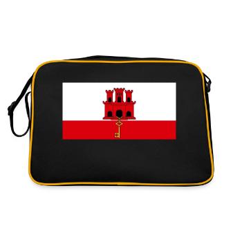Gibraltar - Sac Retro - noir/or - Dos