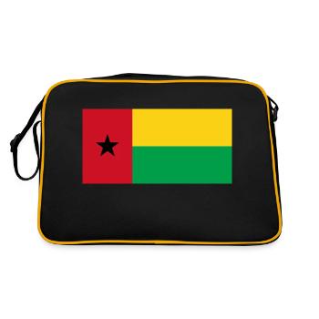 Guinée-Bissau - Sac Retro - noir/or - Dos