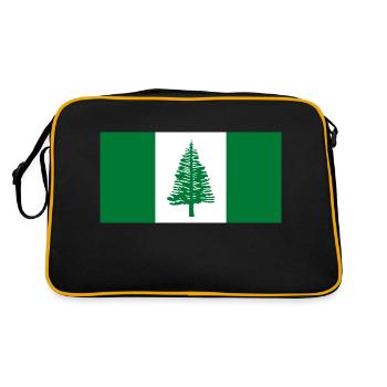 Norfolk Island - Retro Bag - black/gold - Back